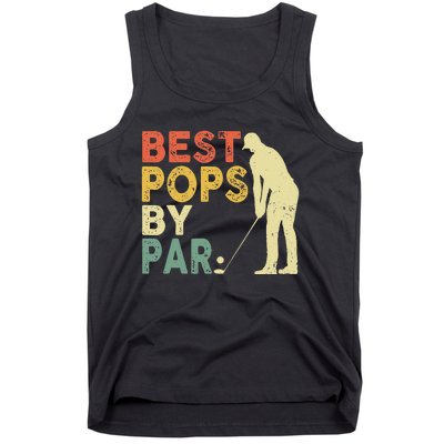 Best Pop By Par Golf Lover Fathers Day Tank Top