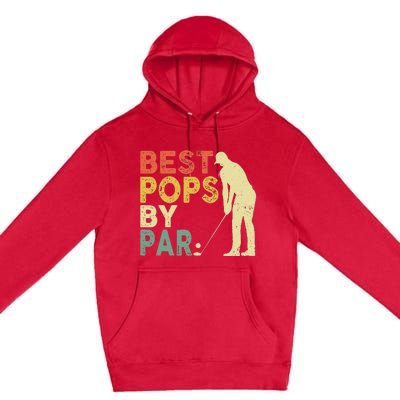 Best Pop By Par Golf Lover Fathers Day Premium Pullover Hoodie