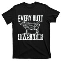 Bbq Pork Butt Rub Summer Barbeque Partying Cook Fathers Day T-Shirt