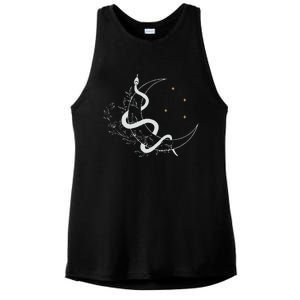 Brwnskndvil Premium Ladies PosiCharge Tri-Blend Wicking Tank