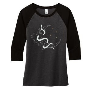 Brwnskndvil Premium Women's Tri-Blend 3/4-Sleeve Raglan Shirt