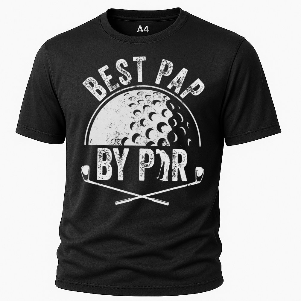 Best Pap By Par Golf Lover Sports Gift Golf Golfer Cooling Performance Crew T-Shirt