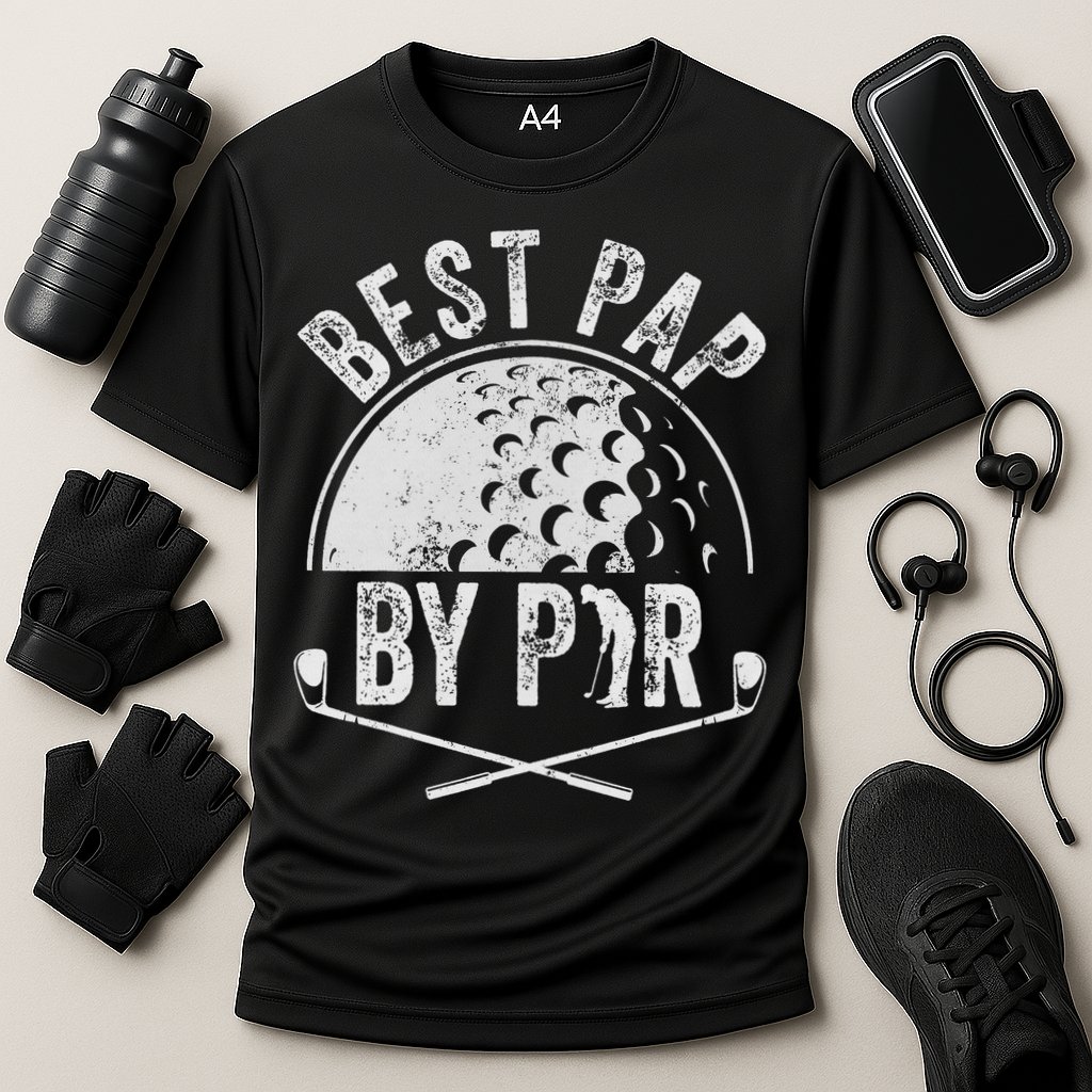 Best Pap By Par Golf Lover Sports Gift Golf Golfer Cooling Performance Crew T-Shirt