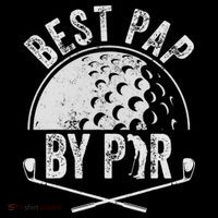 Best Pap By Par Golf Lover Sports Gift Golf Golfer Tall T-Shirt