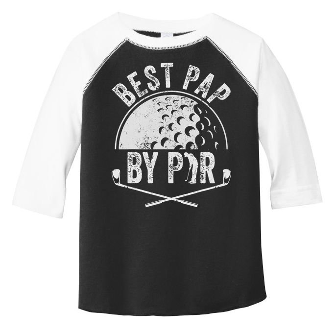 Best Pap By Par Golf Lover Sports Gift Golf Golfer Toddler Fine Jersey T-Shirt