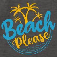 Beach Please Vector Backpack