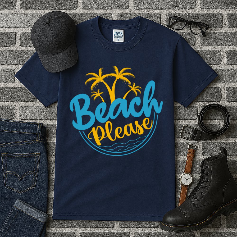 Beach Please Tall T-Shirt