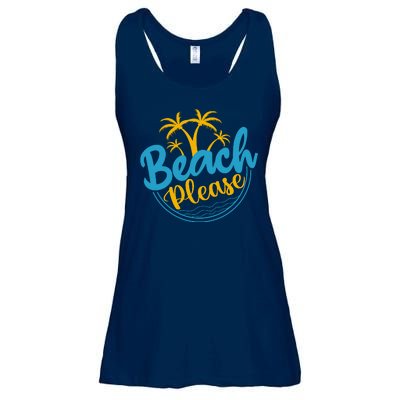 Beach Please Ladies Essential Flowy Tank