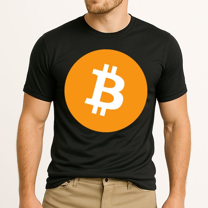 Bitcoin Pocket Cooling Performance Crew T-Shirt