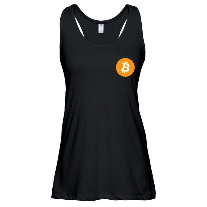 Bitcoin Pocket Ladies Essential Flowy Tank