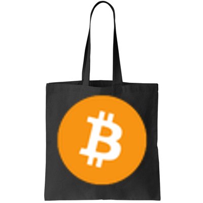 Bitcoin Pocket Tote Bag