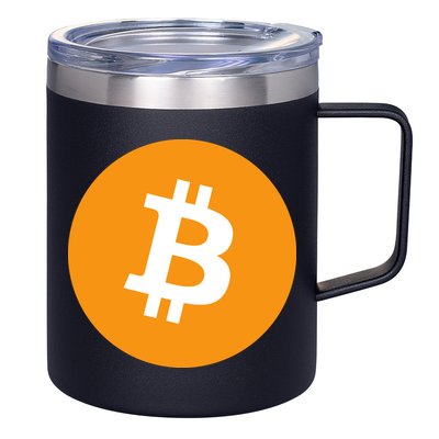 Bitcoin Pocket 12oz Stainless Steel Coffee Mug