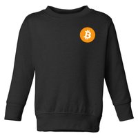 Bitcoin Pocket Toddler Sweatshirt