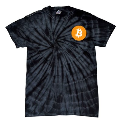 Bitcoin Pocket Tie-Dye T-Shirt