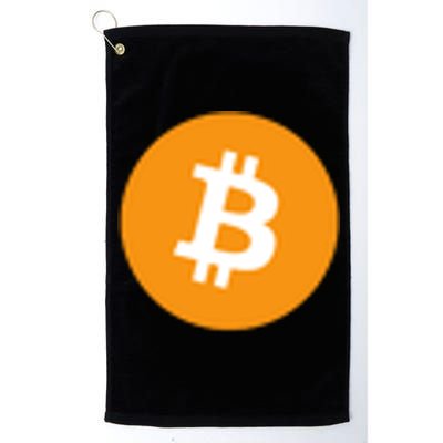 Bitcoin Pocket Platinum Collection Golf Towel