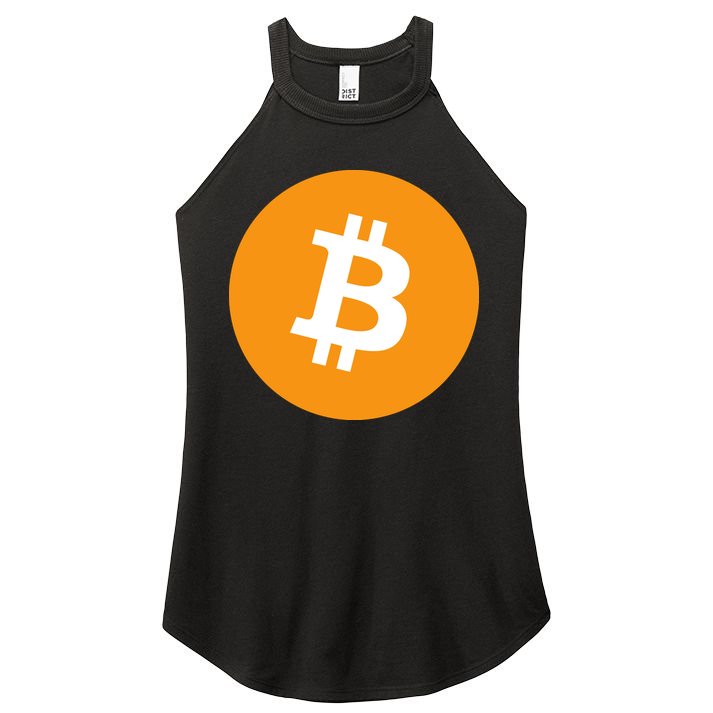 Bitcoin Pocket Women's Perfect Tri Rocker Tank