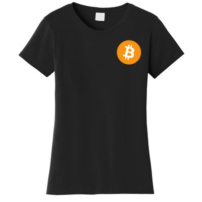 Bitcoin Pocket Women's T-Shirt