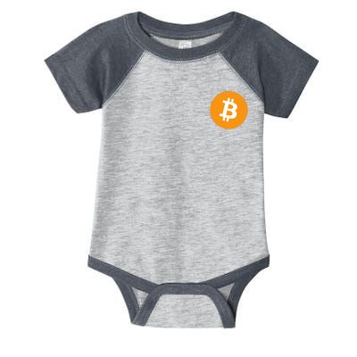 Bitcoin Pocket Infant Baby Jersey Bodysuit