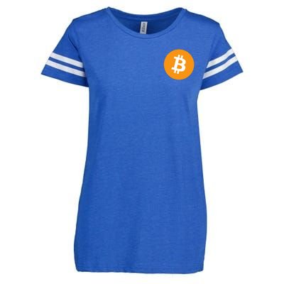 Bitcoin Pocket Enza Ladies Jersey Football T-Shirt