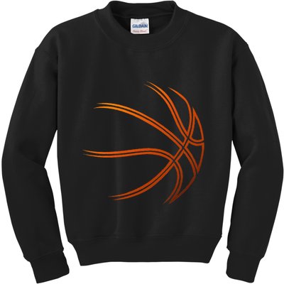 Basketball Player Basketballer Sports Graphic Kids Sweatshirt