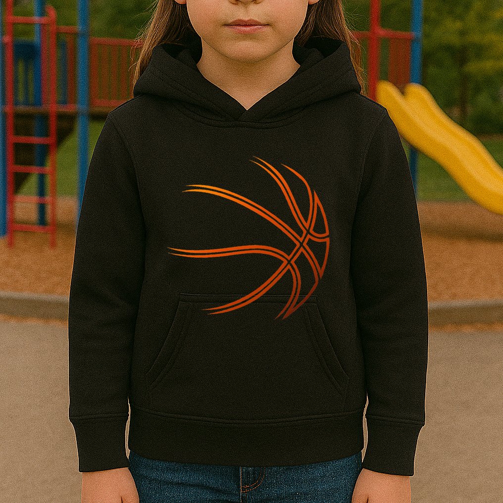 Basketball Player Basketballer Sports Graphic Kids Hoodie