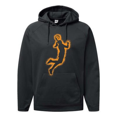 Basketball Player Performance Fleece Hoodie