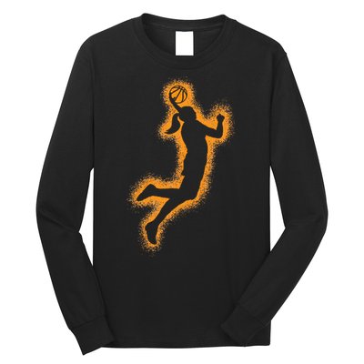 Basketball Player Long Sleeve Shirt