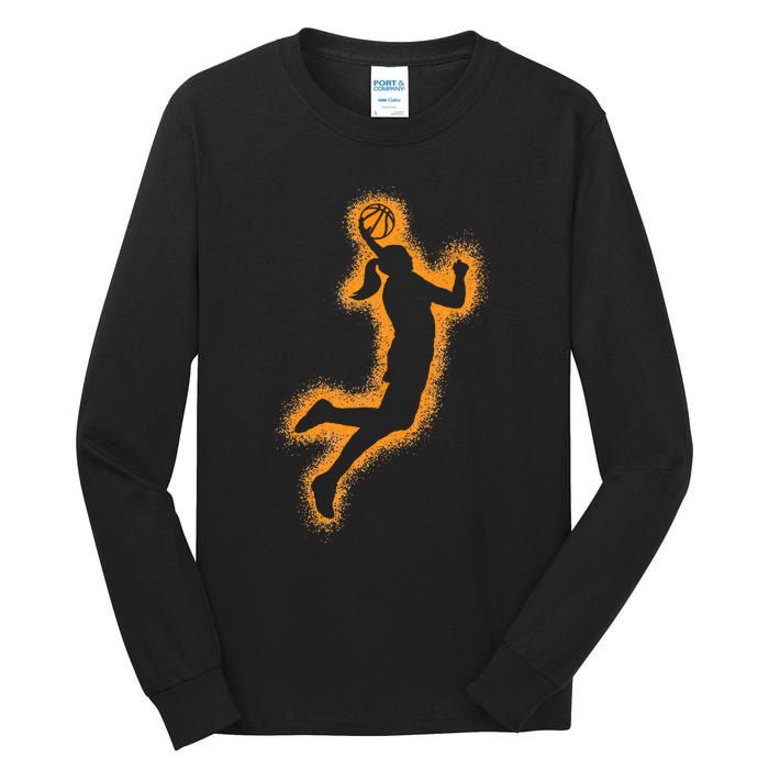 Basketball Player Tall Long Sleeve T-Shirt