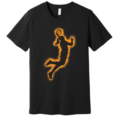 Basketball Player Premium T-Shirt