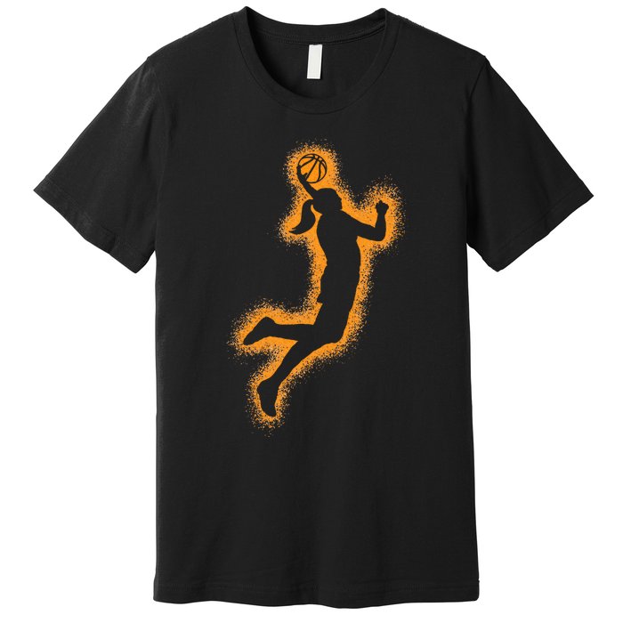 Basketball Player Premium T-Shirt