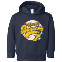 Banana Playing Baseball Team Player Game Day Toddler Hoodie