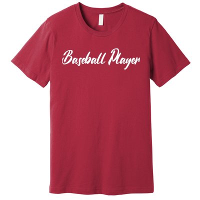 Baseball Player Premium T-Shirt