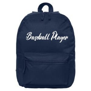 Baseball Player 16 in Basic Backpack