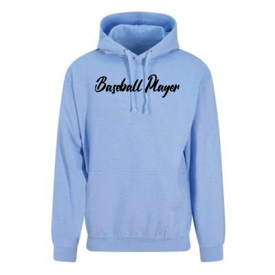 Baseball Player Unisex Surf Hoodie