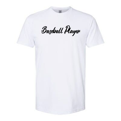 Baseball Player Softstyle CVC T-Shirt