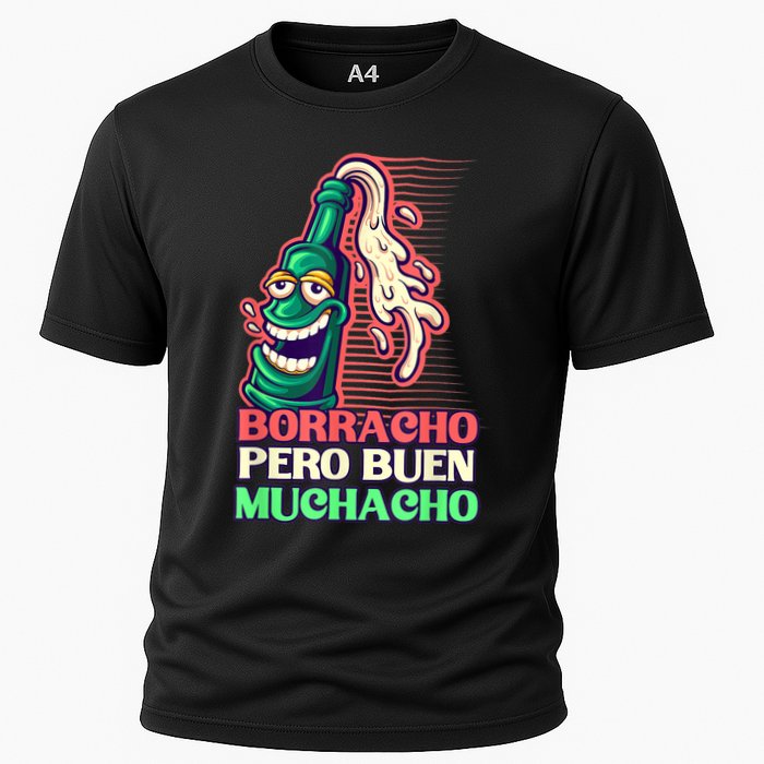 Borracho Pero Buen Muchacho Cooling Performance Crew T-Shirt