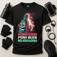 Borracho Pero Buen Muchacho Cooling Performance Crew T-Shirt
