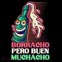 Borracho Pero Buen Muchacho 16 in Basic Backpack