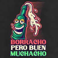 Borracho Pero Buen Muchacho Golf Towel