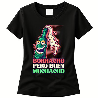 Borracho Pero Buen Muchacho Womens T-Shirt