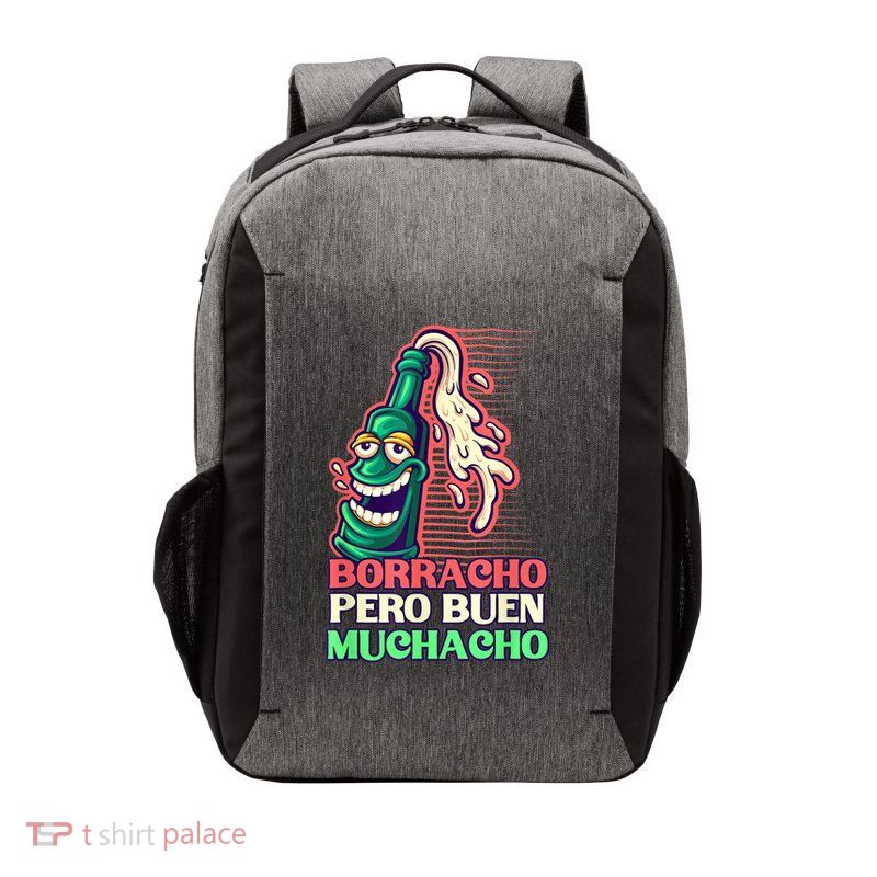 Borracho Pero Buen Muchacho Vector Backpack