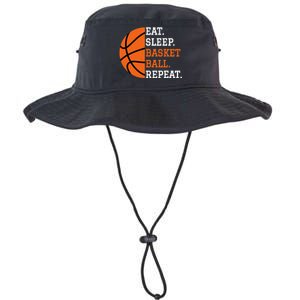 Basketball Player Boy Eat Sleep Basketball Repeat Legacy Cool Fit Booney Bucket Hat