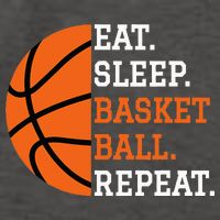 Basketball Player Boy Eat Sleep Basketball Repeat Vector Backpack