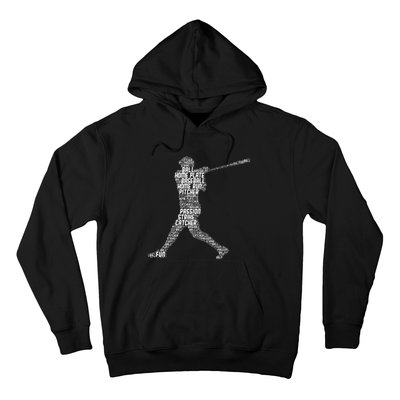 Baseball Player Batter Hoodie