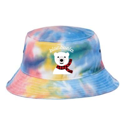 Bisabuela Polar Bear Red Plaid Matching Family Xmas Grandma Gift Tie Dye Newport Bucket Hat