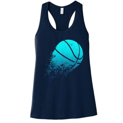 Basketball Player Bball Coach Fan Baller Sports Women's Racerback Tank