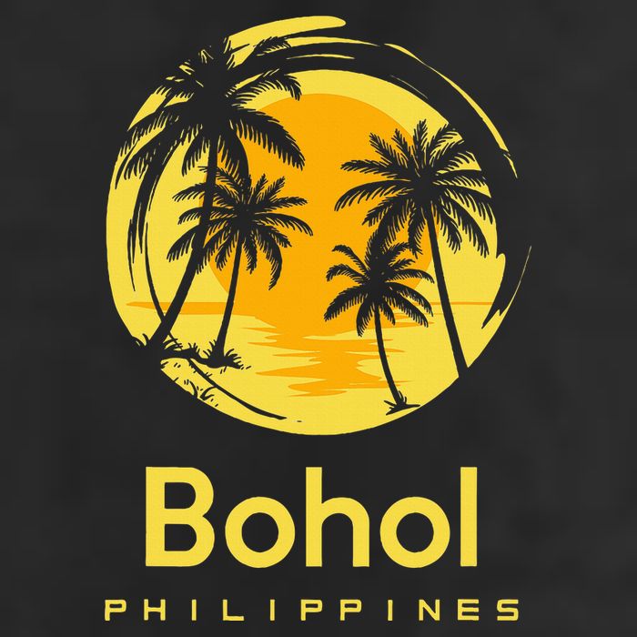 Bohol Philippines 7 Panel Mesh Trucker Snapback Hat