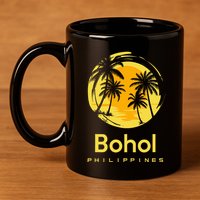 Bohol Philippines 11oz C Handle Ceramic Mug