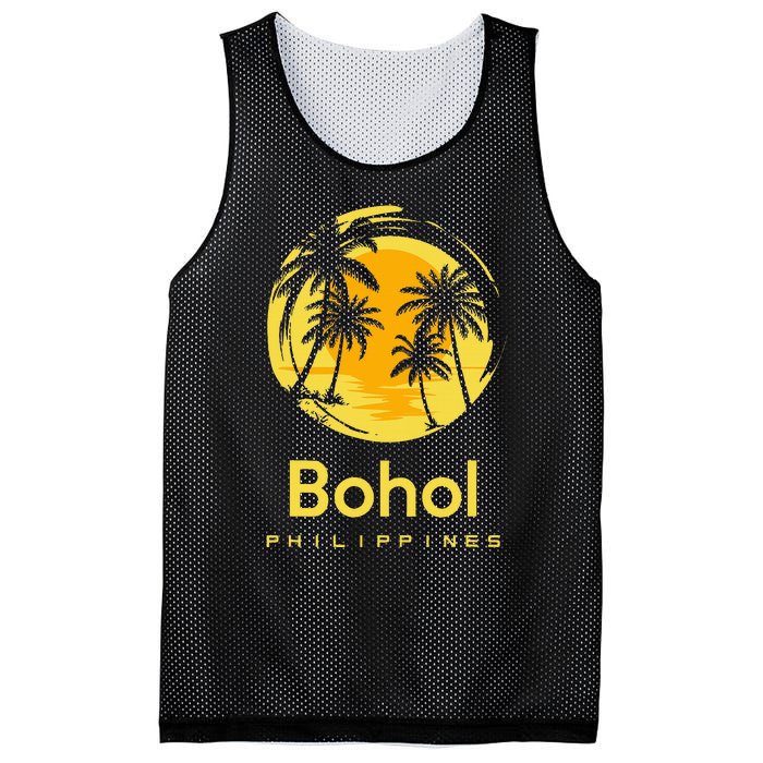 Bohol Philippines Mesh Reversible Basketball Jersey Tank