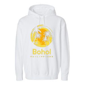 Bohol Philippines Garment-Dyed Fleece Hoodie